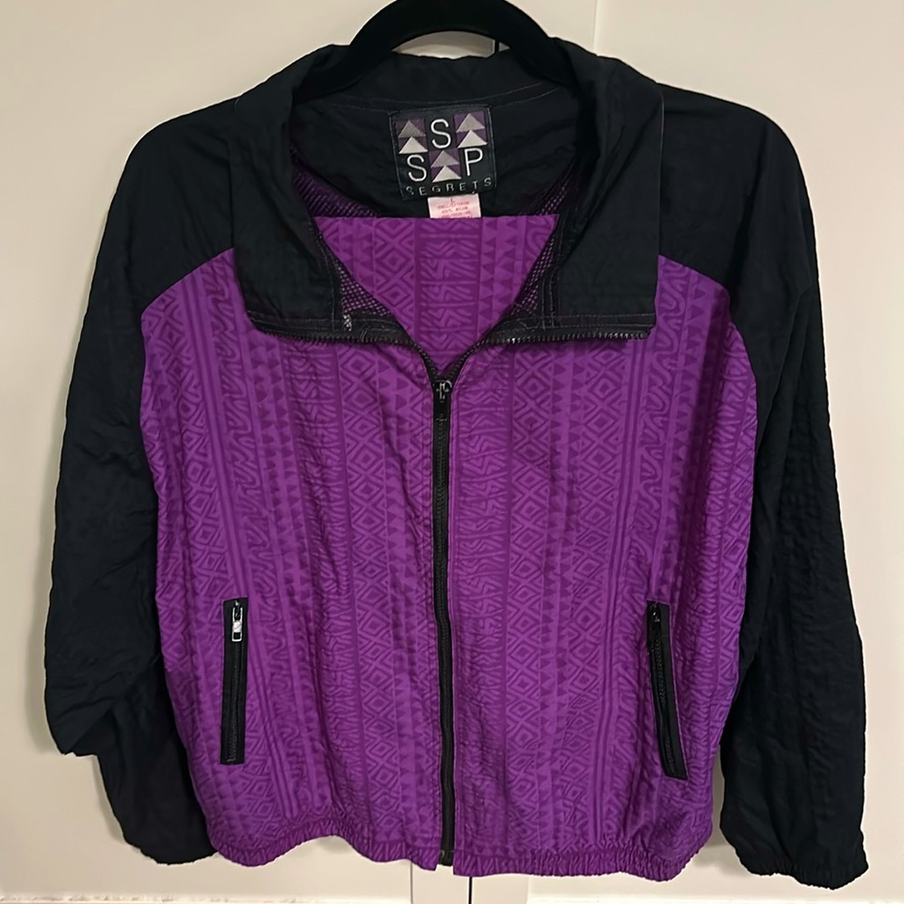 90’s Vintage Windbreaker Pant and Jacket Set